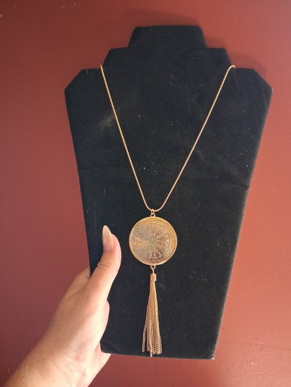 34 inch Statement necklace